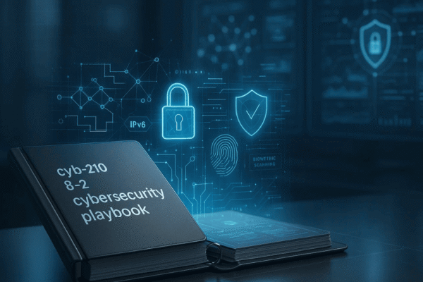 cyb-210 8-2 cybersecurity playbook