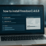 how to install freedoor2.4.6.8
