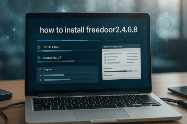 how to install freedoor2.4.6.8
