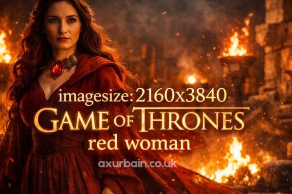 imagesize:2160x3840 game of thrones red woman