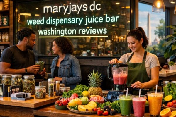 maryjays dc weed dispensary juice bar washington reviews