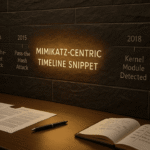 mimikatz-centric timeline snippet