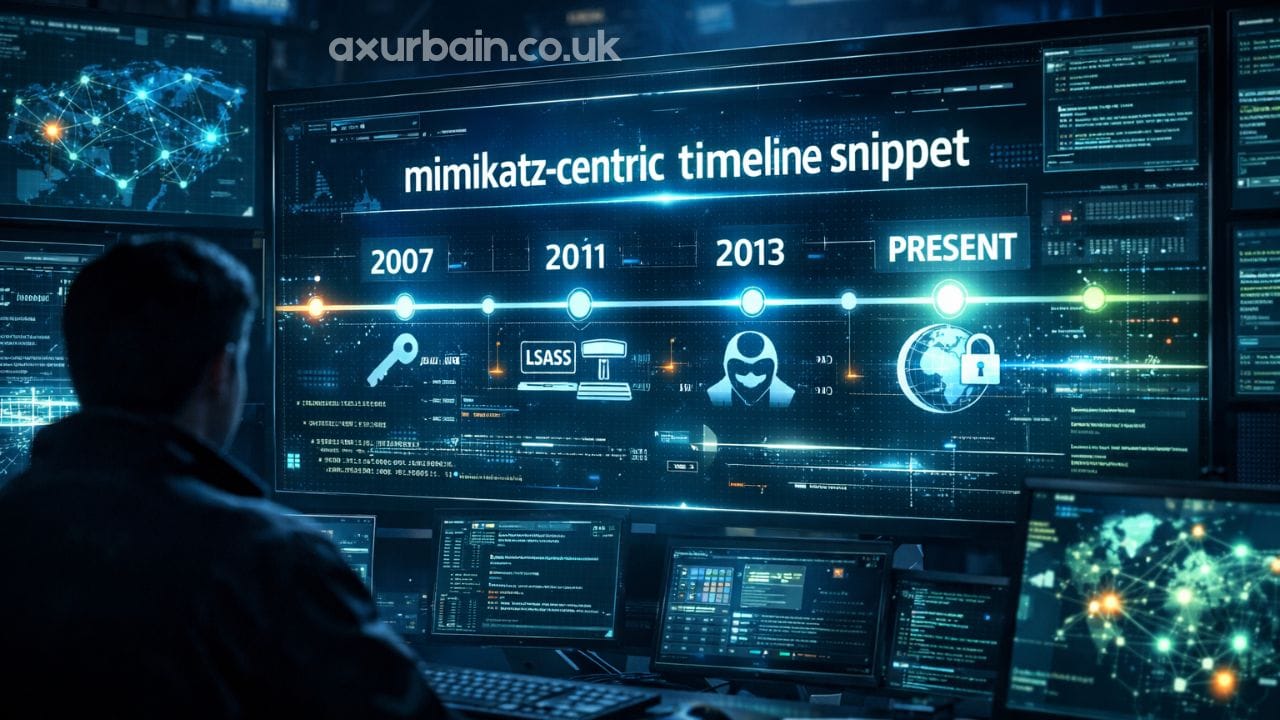 mimikatz-centric timeline snippet
