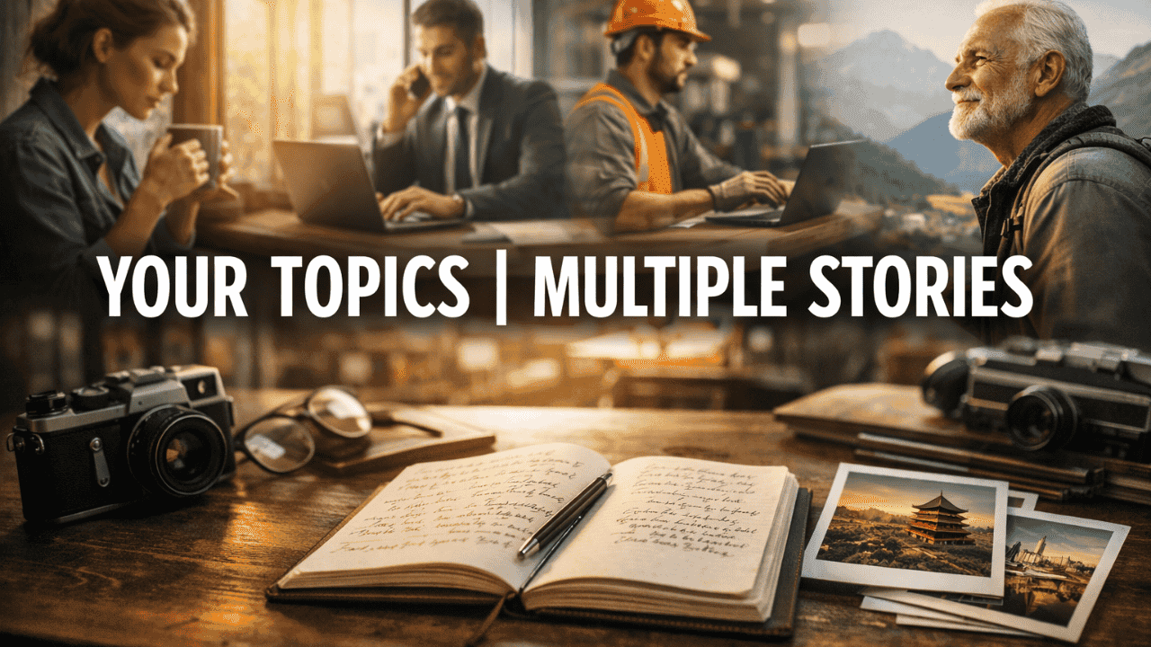 your topics | multiple stories