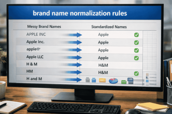 brand name normalization rules