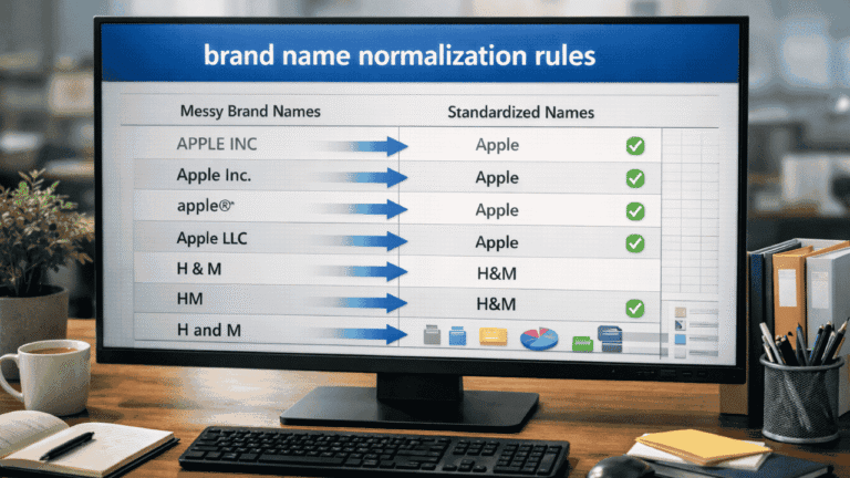 brand name normalization rules