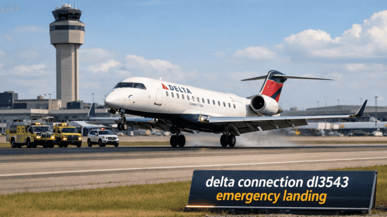 delta connection dl3543 emergency landing: what happened, why it matters, and how aviation safety handled it