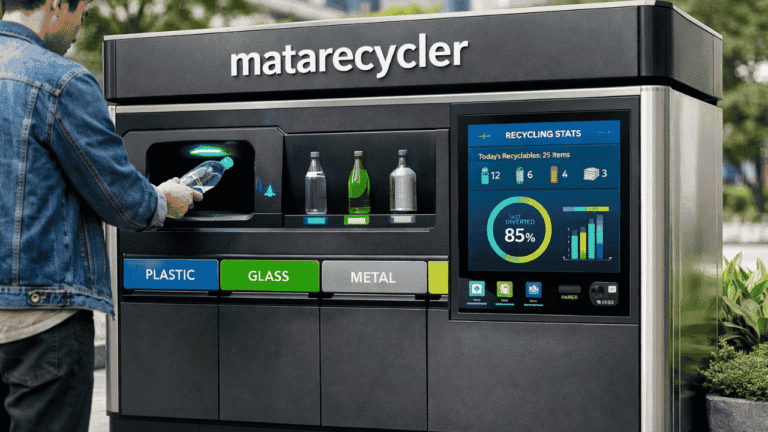 matarecycler smart recycling system transforming modern waste management for homes, businesses, and cities