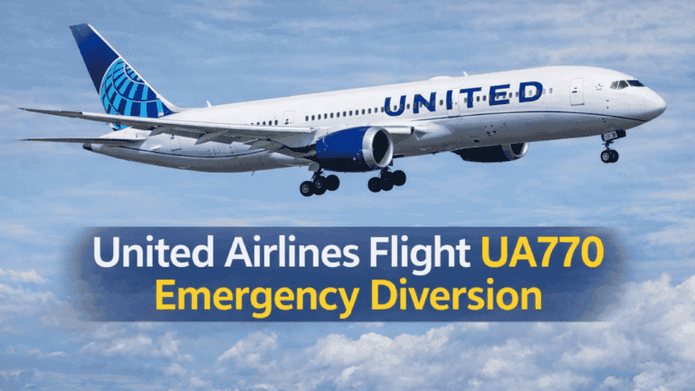 united airlines flight ua770 emergency diversion