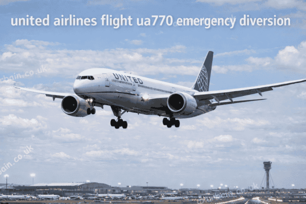 united airlines flight ua770 emergency diversion