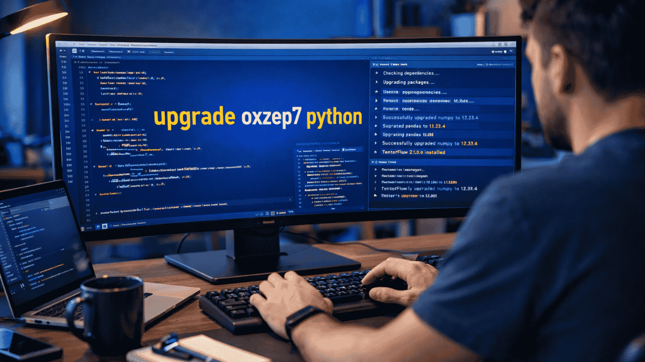 Upgrade Oxzep7 Python