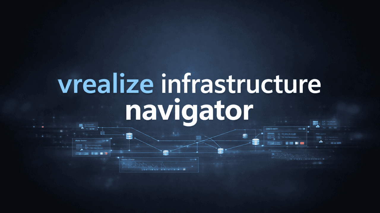 vrealize infrastructure navigator