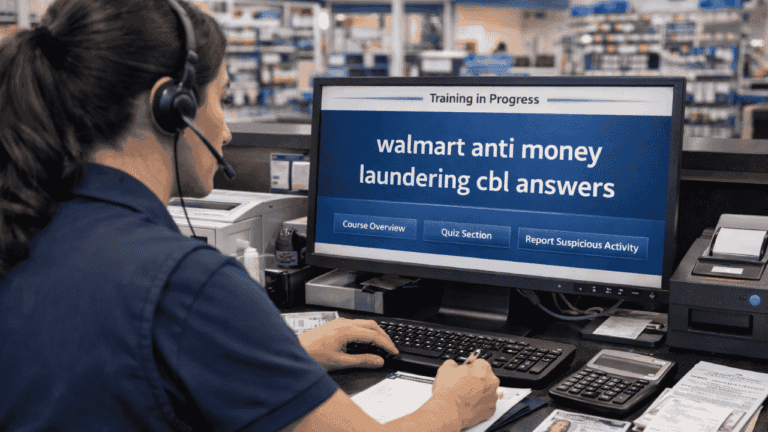 walmart anti money laundering cbl answers