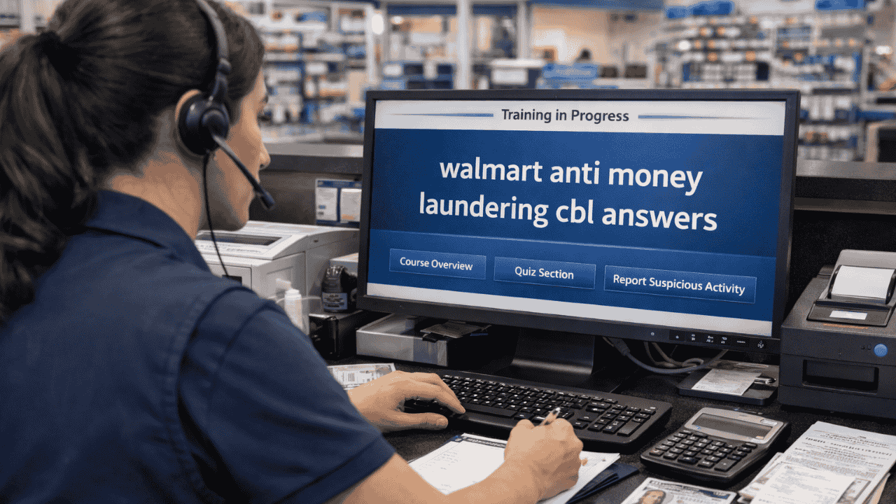 walmart anti money laundering cbl answers