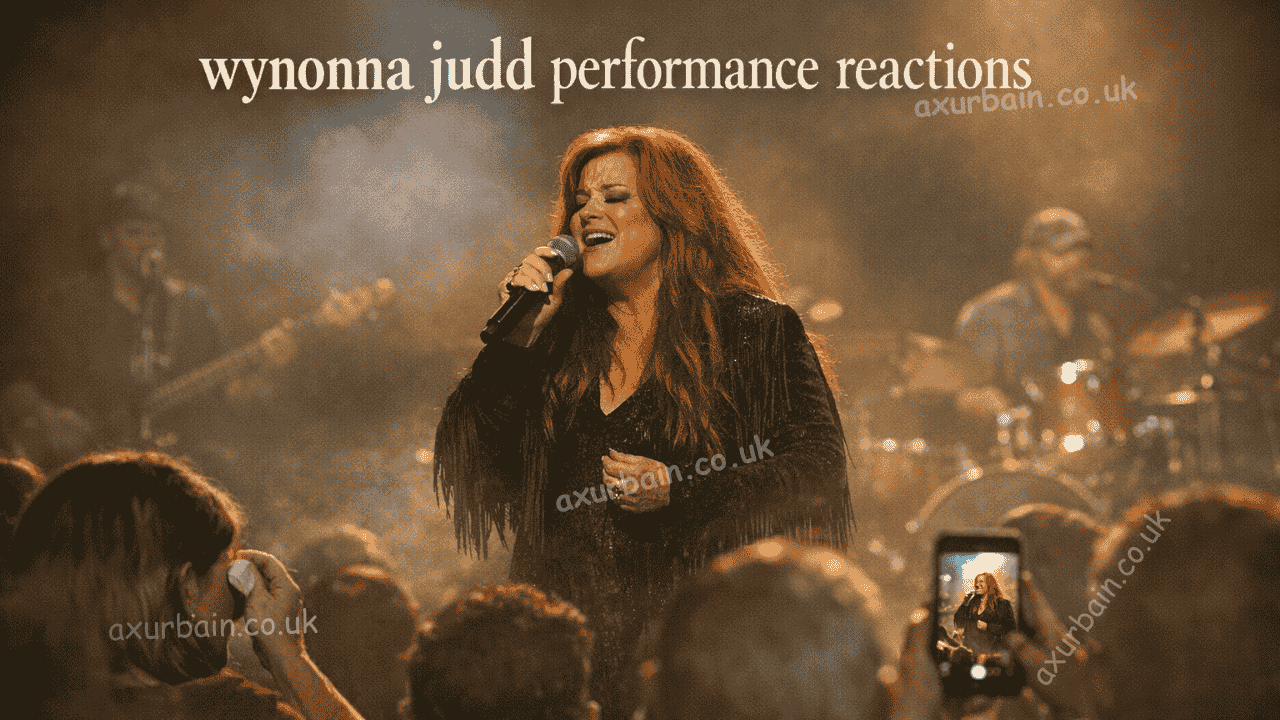 wynonna judd performance reactions