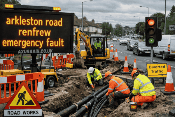 arkleston road renfrew emergency fault