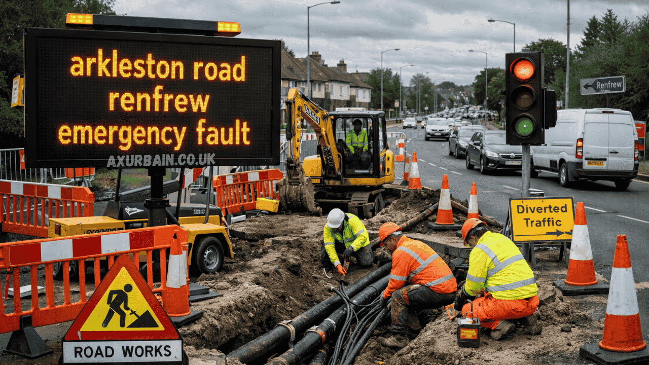 arkleston road renfrew emergency fault