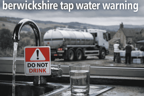 berwickshire tap water warning