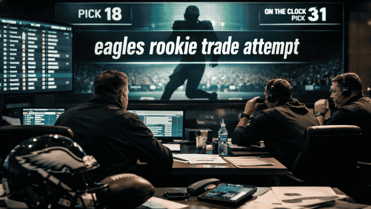 eagles rookie trade attempt