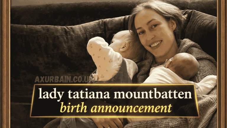 lady tatiana mountbatten birth announcement