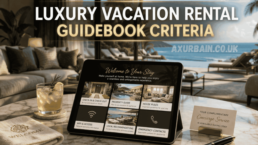 luxury vacation rental guidebook criteria