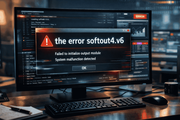 the error softout4.v6