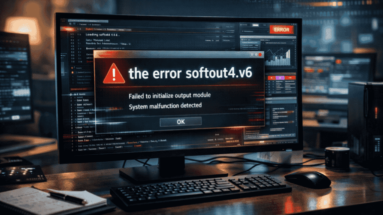 the error softout4.v6