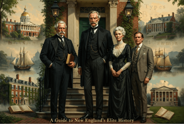 Boston Brahmin Types: A Guide to New England’s Elite History