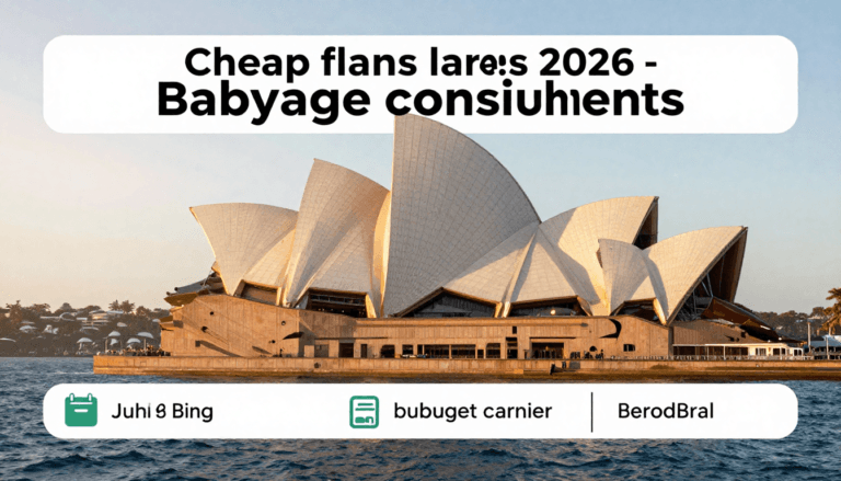 Cheap Flights to Australia 2026: Expert Booking Tips & Best Deals